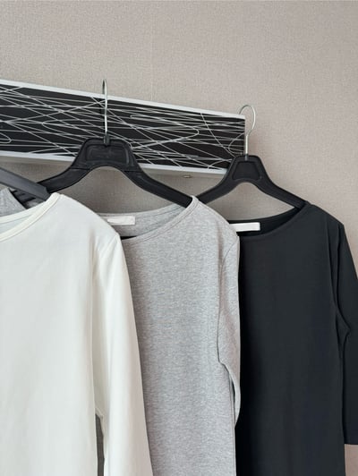 BB05 推！自留 微船型領七分袖上衣 3色2