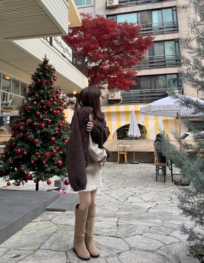 現貨 BEST！AY18 本期必買！柔軟泰迪熊熊羊羔毛外套 2色11