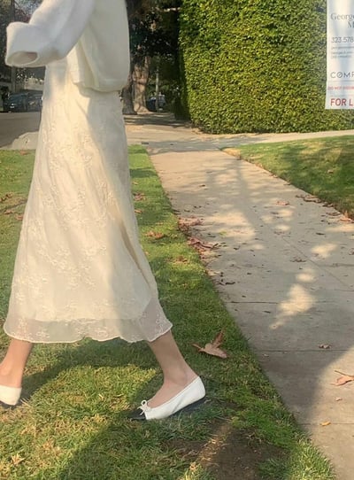 回歸) AJ10 氣質滿滿雕花長裙 2色2