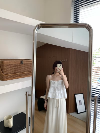 BD02 自留！浪漫蝴蝶結lace小背心6