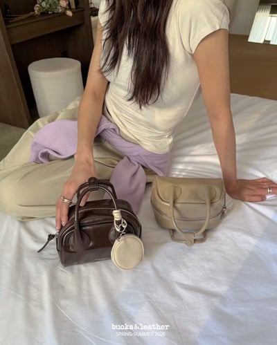 B46 Bucks&Leather  26年新色！迷你小可愛保齡球包6