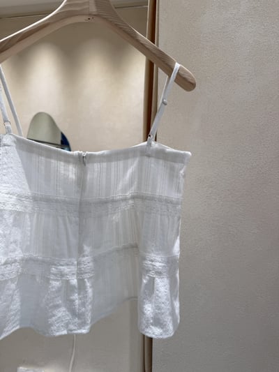 BD02 自留！浪漫蝴蝶結lace小背心4