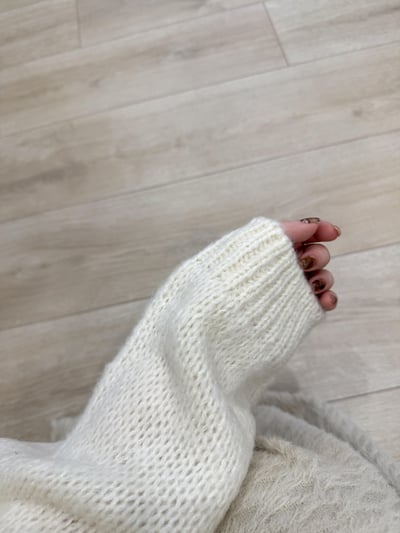 現貨 BEST！AY05 微平領鬆軟慵懶毛衣 3色6