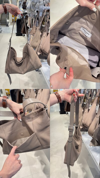 B21 Bucks&Leather 上班上課必備！超大容量車線托特包3