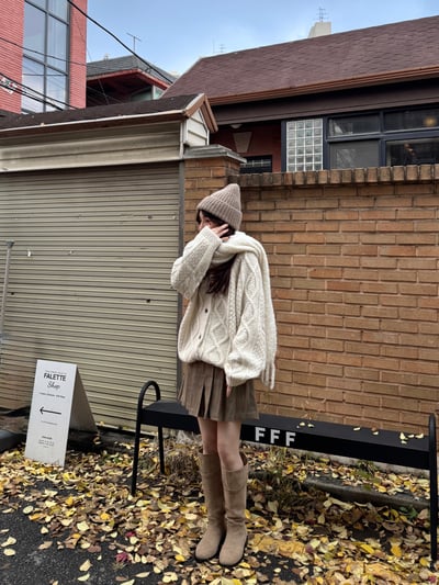 現貨 AY09 自留！細緻麻花羊駝毛開衫 2色11