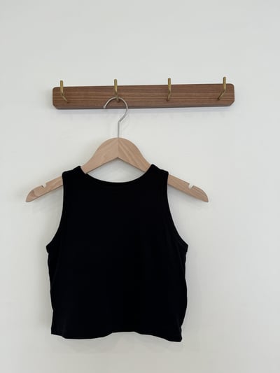 現貨 回歸) 短版Bra top削肩背心 3色16