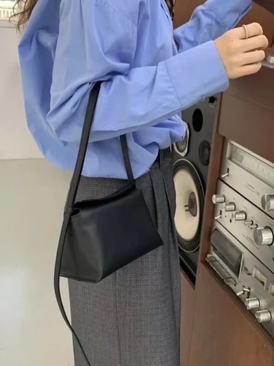 B18 Bucks&Leather 小款 磁吸扣枕頭包6