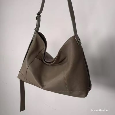 B21 Bucks&Leather 上班上課必備！超大容量車線托特包11