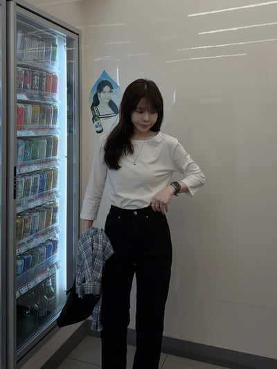 BB05 推！自留 微船型領七分袖上衣 3色7