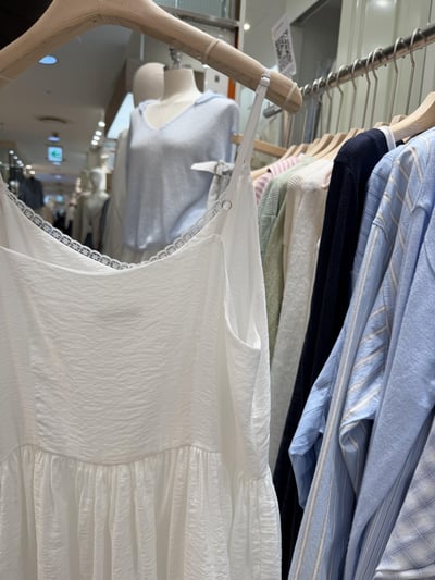 BB18 滾邊lace細肩浪漫小短洋 2色8