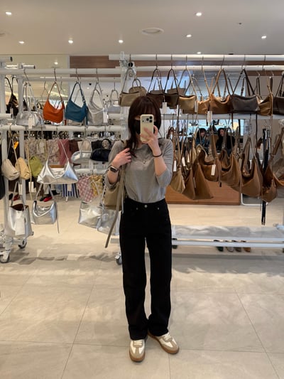 BB08 大推！私心最愛！整件都有彈性激瘦直筒黑褲5