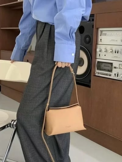 B18 Bucks&Leather 小款 磁吸扣枕頭包7