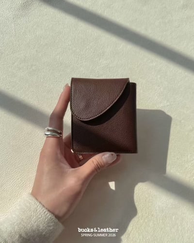 B56 Bucks&Leather 新式水洗牛皮皮夾1