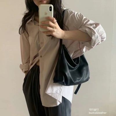 B2  BEST！Bucks&Leather 每次開團都熱賣的皺皺包 大款11