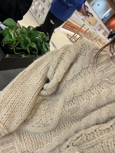 現貨 回歸) QQ蓬鬆麻花毛衣 3色5