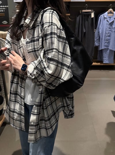 B10 Bucks&Leather 小款 肩背拉鍊可頌托特包7