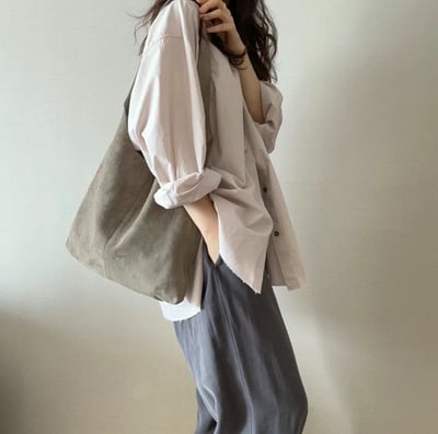 B33 Bucks&Leather 許願款！大容量牛皮肩背托特包21