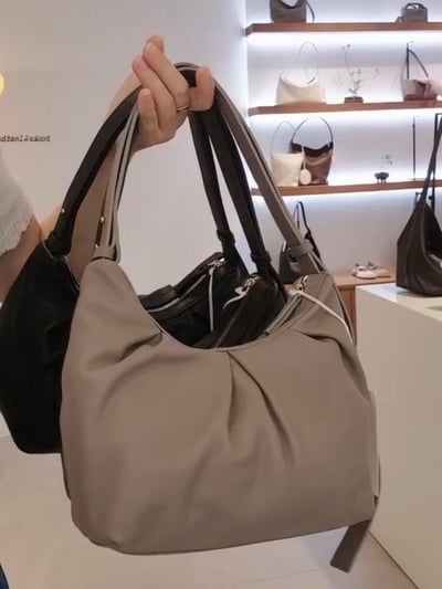 B17 Bucks&Leather 秋冬新款！褶皺泡芙包6