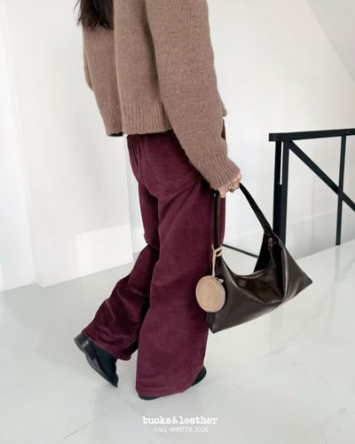 B39 Bucks&Leather  26年新款！小款 牛皮光滑亮面法式莫奈包18