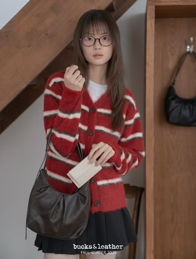 B17 Bucks&Leather 秋冬新款！褶皺泡芙包9