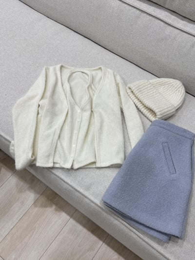 現貨 BA14 自留！節日感毛茸茸假兩件式上衣4