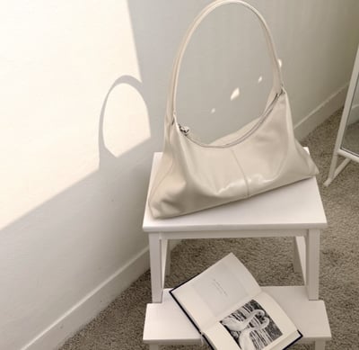 B39 Bucks&Leather  26年新款！小款 牛皮光滑亮面法式莫奈包2