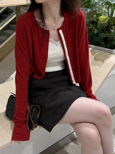 回歸) AC01 自留！內搭單穿都漂亮！網紗細肩小背心 3色14