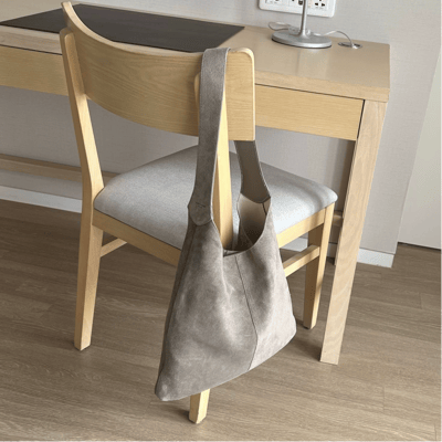 B33 Bucks&Leather 許願款！大容量牛皮肩背托特包1