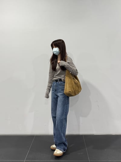 現貨 AW23 許願款 大容量麂皮肩背托特包 2色3