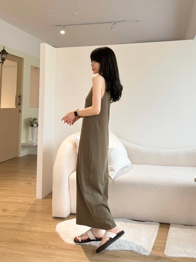 回歸) 熱銷破百！自留！微削肩彈性長洋 4色14