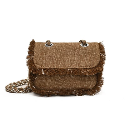 鍊條單肩側包兩用包 (多色)4