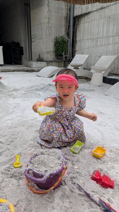 單排扣碎花洋裝6