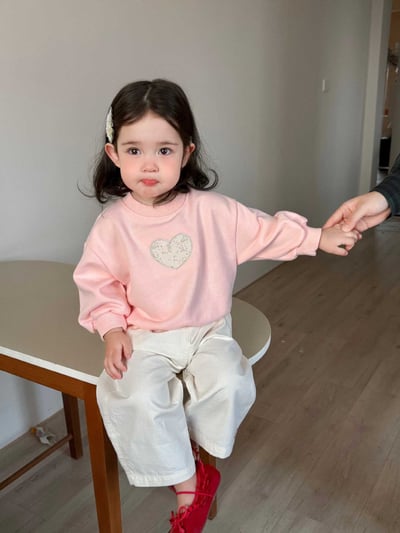 愛心上衣/休閒褲1