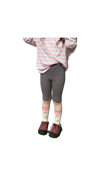 5分內搭褲 (大象灰)1