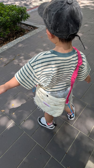 百搭條紋短T (松綠)8