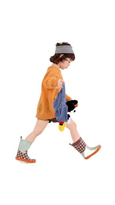 鏤空渡假風針織毛衣 (橘/綠)2