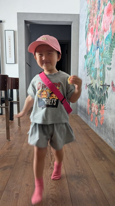 休閒美式印花 二件套3