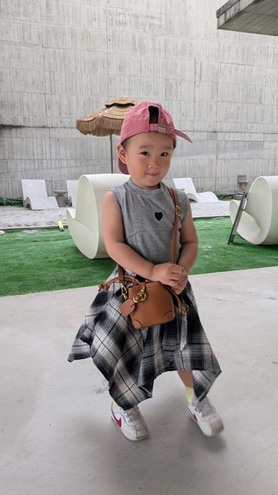 爱心背心不規則褲裙 二件套9