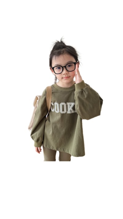 韓版餅乾上衣(米/藍/綠)2