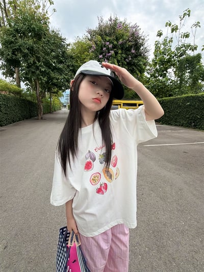 男女童蔬菜水果短t (兒童/成人)2