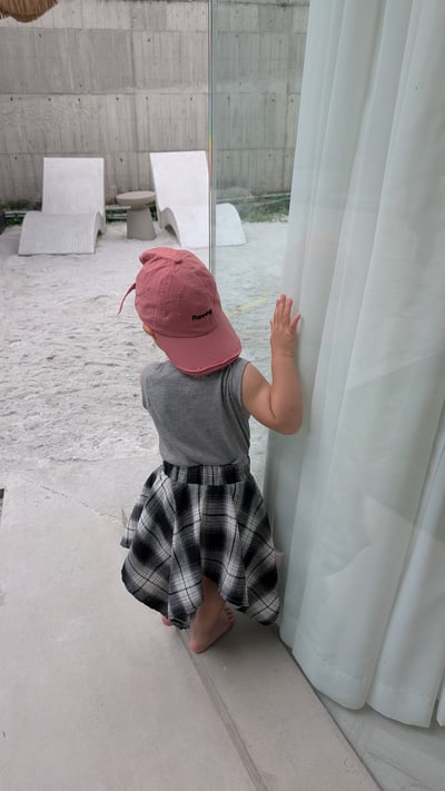 爱心背心不規則褲裙 二件套8