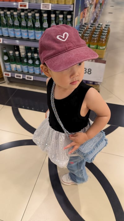 拼接澎澎亮片背心8