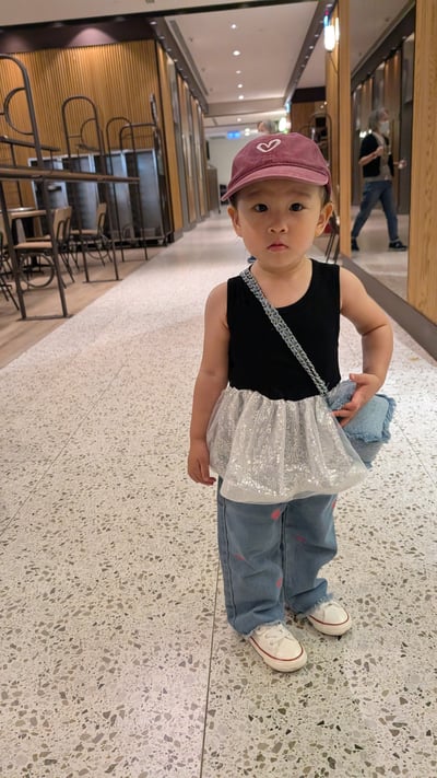 拼接澎澎亮片背心11