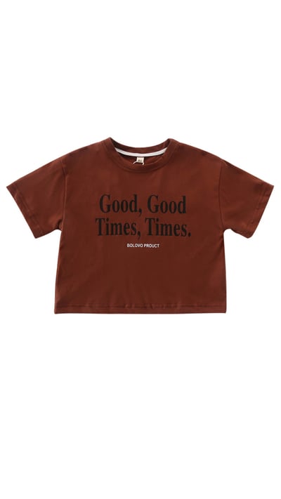 Good times短T (咖啡)1