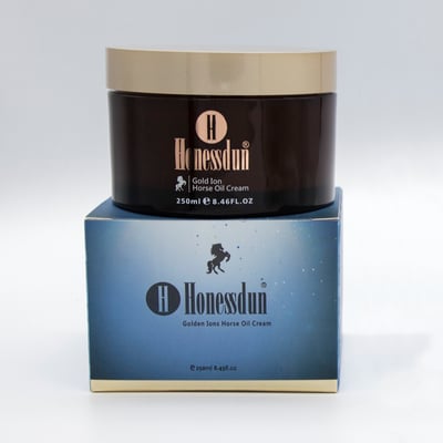 Honessdun 海尼斯頓 黃金離子馬油霜250ml2