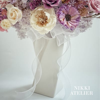 繁星絮語永生玫瑰大型瓶花(客製）7