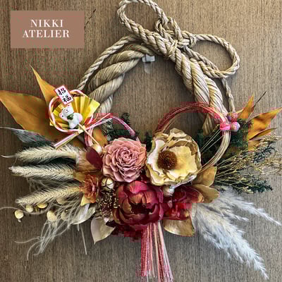 【兩人成團享優惠】日式新年注連繩單品課3