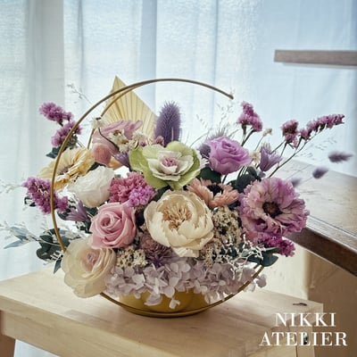 日本AUBE永生花證照班3