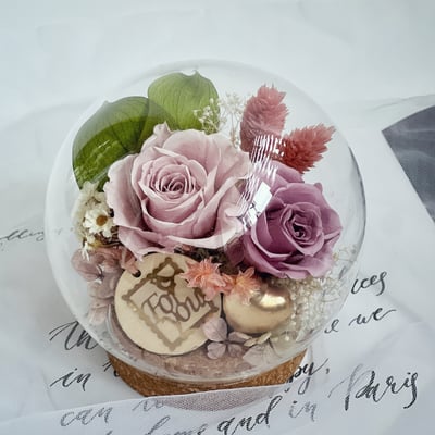 永生玫瑰玻璃球5