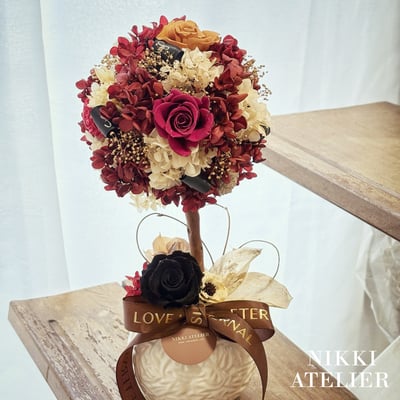 日本AUBE永生花證照班9